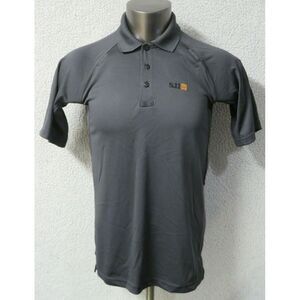 Mens 5.11 Tactical Series Polo Shirt Size S Short‎ Sleeve Cotton Gray Security